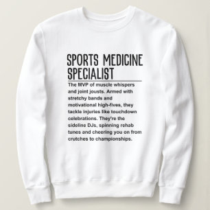 Sportmediziner Sweatshirt