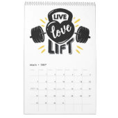 Sportmotivation Kalender (Mär 2027)