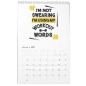 Sportmotivation Kalender (Jan 2027)