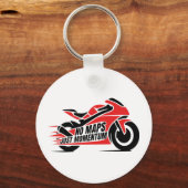 Sportmotorrad Schlüsselanhänger (Vorderseite)