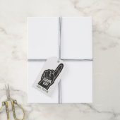 Sportnummer 1 Lüfter Dankeschön-Karte Geschenkanhänger (Mit Garn)