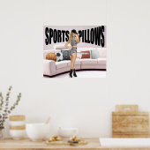 Sportpfähle Poster (Küche)