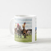 SPORTPFERDE KAFFEETASSE (Vorderseite Links)