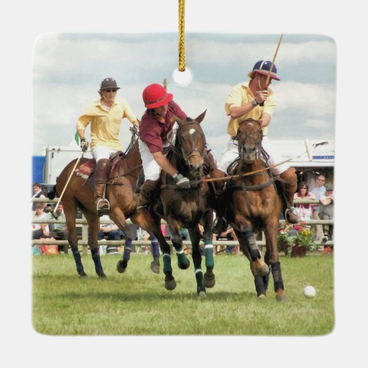 SPORTPFERDE KERAMIKORNAMENT (Rückseite)