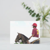 SPORTPFERDE POSTKARTE (Stehend Vorderseite)