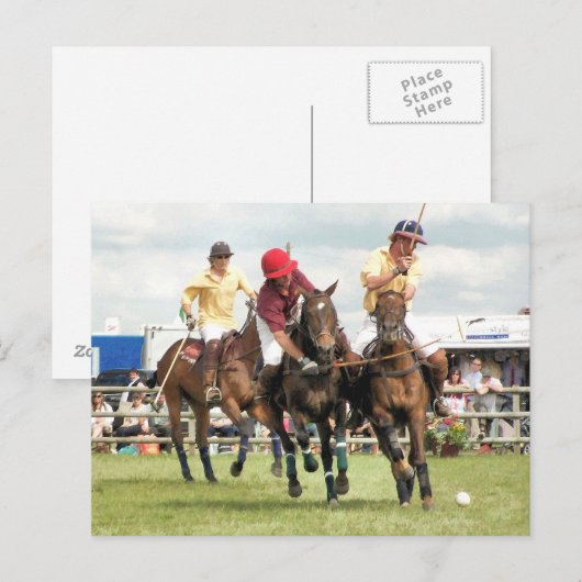 SPORTPFERDE POSTKARTE (Vorne/Hinten)