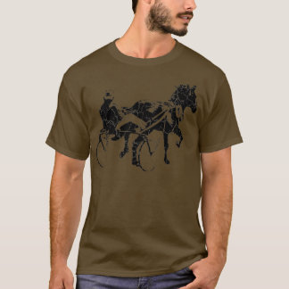 Sportpferde Race Harness Racing T - Shirt Geschenk