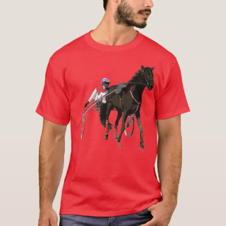 Sportpferde Race Harness Racing T - Shirt T - Shir