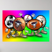 Sportplakat Poster (Vorne)