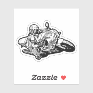 Sportradaufkleber Aufkleber