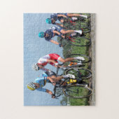 Sportradrennen Puzzle (Vertikal)