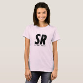 SPORTREEL FRAUEN-ROSA T - SHIRT MIT URSPRÜNGLICHEM (Vorne ganz)