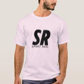 SPORTREEL ROSA T - SHIRT MIT URSPRÜNGLICHEM LOGO (Vorderseite)
