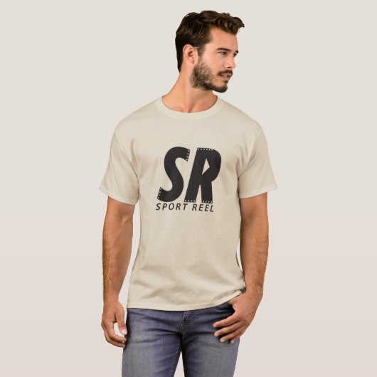 SPORTREEL SAND-FARBT - Shirt MIT URSPRÜNGLICHEM (Vorne ganz)