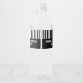 Sportreferent mit Whistle Water Flasche Label Wasserflaschenetikett (Rückseite)
