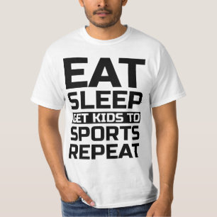 Sportroutinemäßiges Lässiges T-Shirt