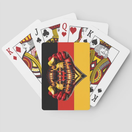 Sports 2026 Germany Top Design Saison Sport Spielkarten (Rückseite)