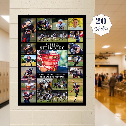 Sports 20 Foto-Collage Poster