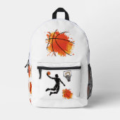 Sports Backpack Bedruckter Rucksack (Vorderseite)