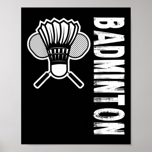 Sports Badminton Poster (Vorne)