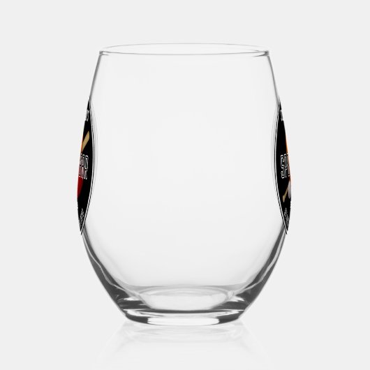 Sports Bar Lounge Trinkbehälter Cocktail Weinglas Ohne Stiel (Links)