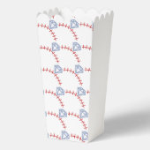 Sports Baseball Homerun Glitter Bridal Shower  Geschenkschachtel (Rückseite)