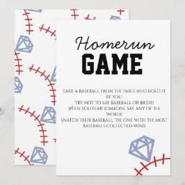Sports Baseball Homerun Glitter Junggesellinnen-Ab Einladung