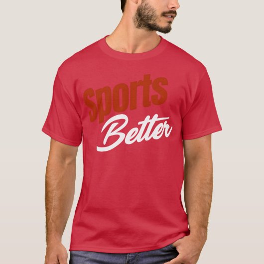 Sports Better Funny Sports Horse Betting Derby vin T-Shirt (Vorderseite)