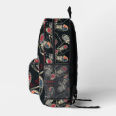 Sports Boots Fashion Pattern  Bedruckter Rucksack (Rechts)