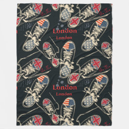 Sports Boots Fashion Pattern  Fleecedecke