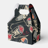 Sports Boots Fashion Pattern  Geschenkschachtel (Rückseite)