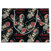 Sports Boots Fashion Pattern Große Geschenktüte (Vorderseite)