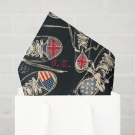 Sports Boots Fashion Pattern  Seidenpapier