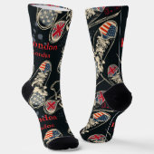 Sports Boots Fashion Pattern Socken (Gewinkelt)