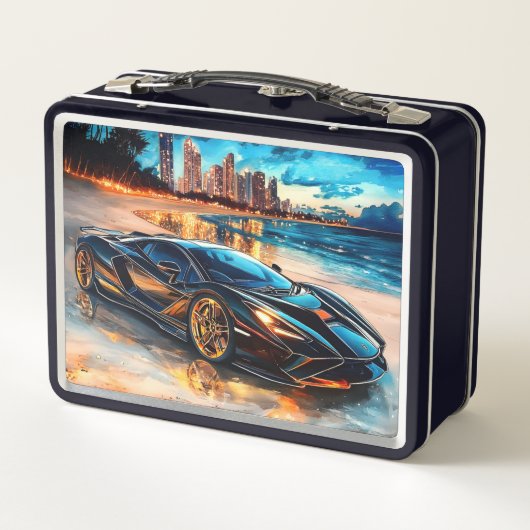 Sports Car Lunch Box (Rückseite)