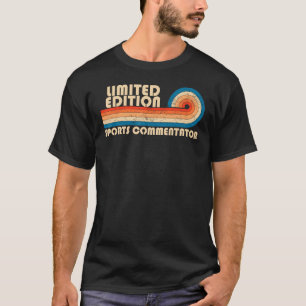 SPORTS COMMENTATOR Funny Job Title Professionals B T-Shirt