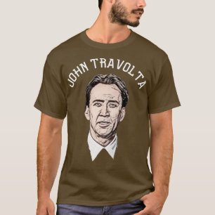 Sports ed Nicolas Cage wie John Travolta T-Shirt