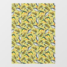 Sports Fishing Shop Fish Pattern Full Size 