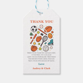 Sports Game Time All-Star Birthday | Kids Sport Geschenkanhänger