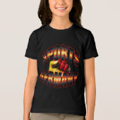 Sports Germany Faust - wir kämpfen um den Titel Tri-Blend Shirt (Vorderseite)