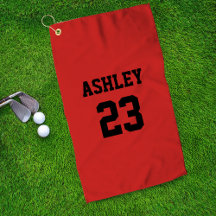 Sports Jersey Nummer und Name Red Personalisiert
