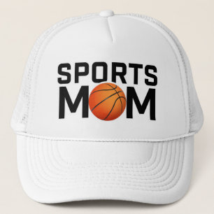 Sports-Mama-Basketball-Design Truckerkappe