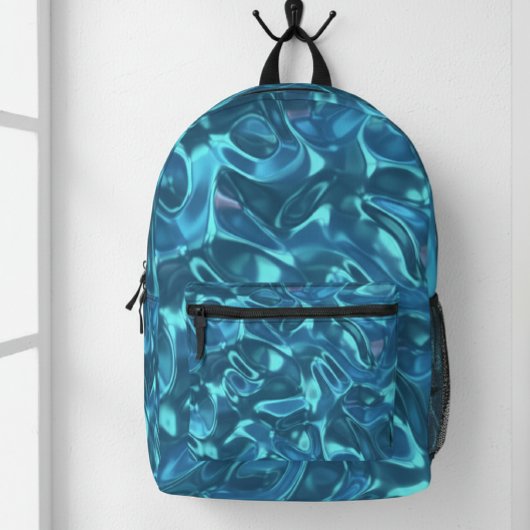 Sports Modern Deep Water Backpack - Cool Aquatic Bedruckter Rucksack
