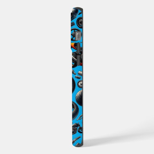 Sports Motorcycles: Speed and Performance iPhone Hülle (Linke Seite)