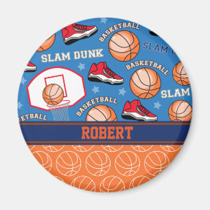 SPORTS Personalisieren des Namens Basketball-Lüfte Magnet