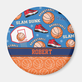 SPORTS Personalisieren des Namens Basketball-Lüfte Magnet
