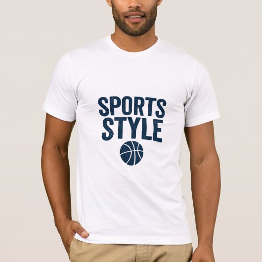 Sports Style T-Shirt (Vorderseite)