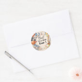 Sports Teacher Thank You Gift End of School Year Runder Aufkleber (Umschlag)