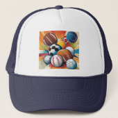 Sportsäle Truckerkappe (Vorderseite)