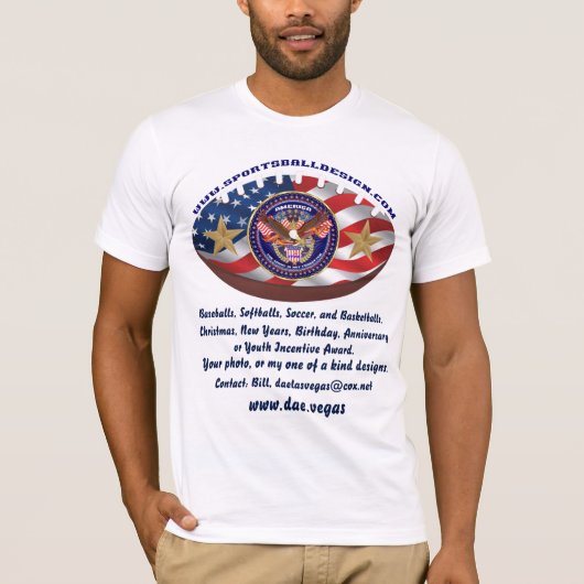 sportsballgraphicsdesigner T-Shirt (Vorderseite)